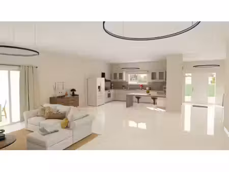 terrain avec maison neuf à vendre