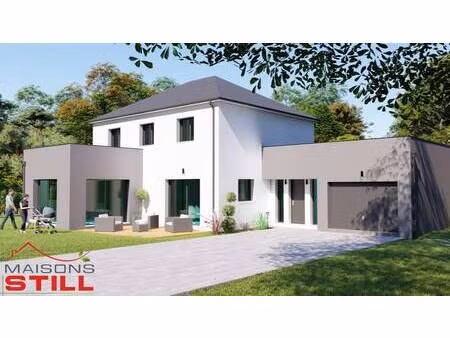 terrain avec maison neuve à vendre