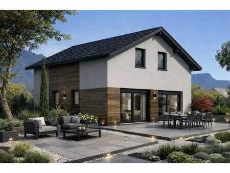 terrain avec maison neuve à vendre
