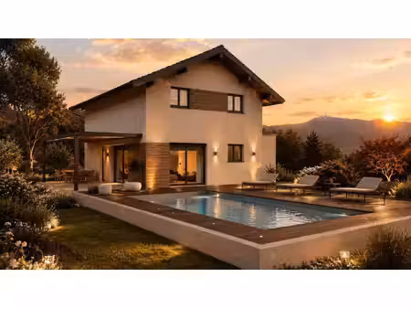 terrain avec maison neuf à vendre