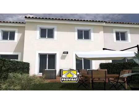 terrain avec maison neuve à vendre
