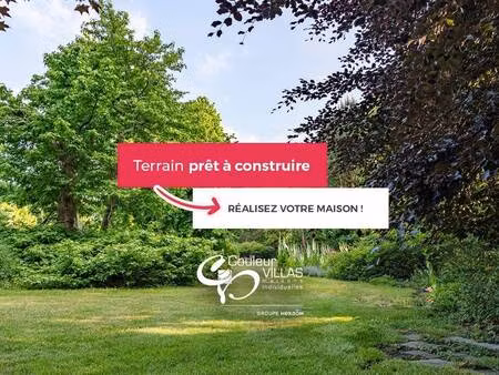 terrain constructible à vendre