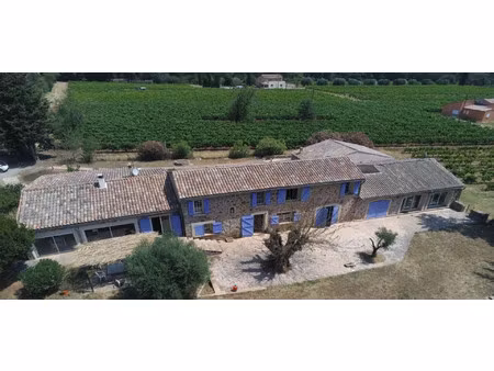 propriété viticole à vendre à la motte