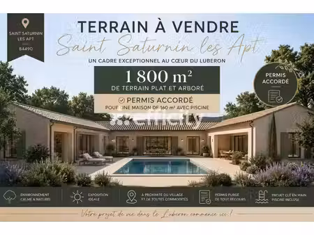 terrain constructible neuf à vendre