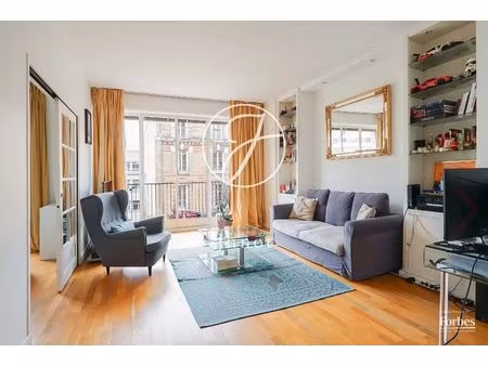 paris 7e - breteuil / duroc - appartement à vendre - 2 pièces - 58 22m² carrez - 1 chambre