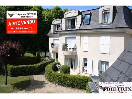 vente appartement 4 pièces 76 m² à l'isle-adam (95290)  447 000 €