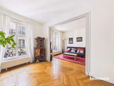 appartement traversant 3 pièces - 47.52 m² - rue poirier de narçay 75014 paris