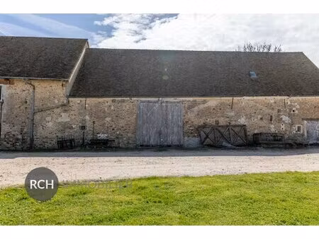 exclusivité - aux portes de la queue lez yvelines - grange en pierre à rénover pleine de p
