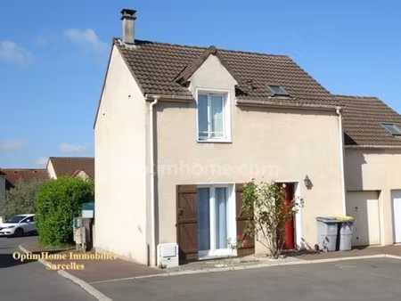 sarcelles - maison individuelle - 4 pièces - 73 m2 - terrain 174 m2 - 320 000 fai