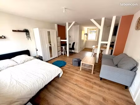 studio meublé spacieux 25 5 m² prêt à vivre – dispo immédiate à strasbourg
