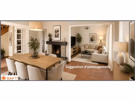 vente maison 5 pièces 117 m² saint-pierre-en-auge (14170)