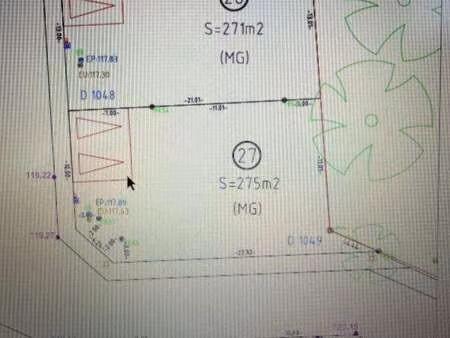 vente terrain à irodouër (35850) : à vendre / 275m² irodouër