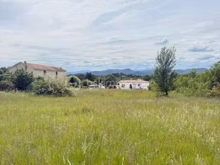 vente terrain 1200 m² à saint-hilaire-de-brethmas (30560)  75 000 €