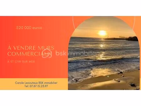 local commercial de 100 13 m² à saint-cyr-sur-mer