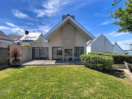vente maison d'architecte billiers 158m² - pointe de pen lan - vue sur le port
