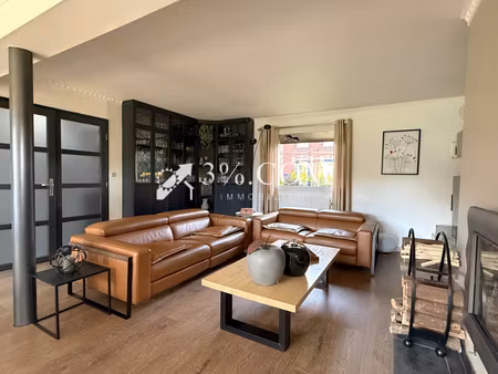 maison semi-individuelle de 137 m² 4 ch + jardin + garage