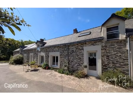 maison en pierre – plesse – 165 m² – terrain 9 000 m² – proximité n137