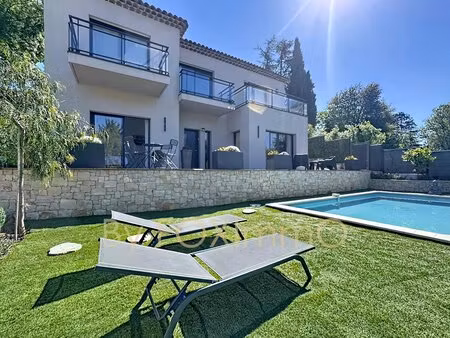 saint-paul-de-vence – villa neuve 2024 – 5 suites – piscine – garantie décennale – plein s