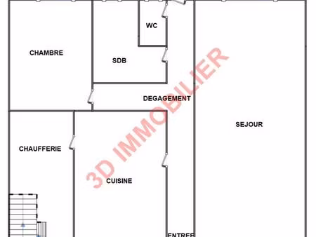 villevieux (39 jura)  à vendre maison évolutive de plain-pied avec 400 m² de terrain