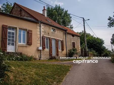 maison de caractère – village perché de bourgogne – 116 m² + greniers – proche pouilly-en-