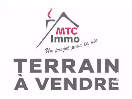 vente terrain 1000 m² à la balme-les-grottes (38390)  105 000 €