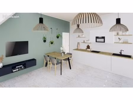 appartement lumineux centre-ville | 36 m² | espace nuit séparé
