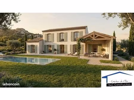 terrain + maison paradou