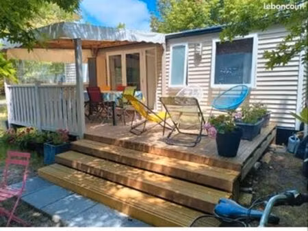 mobil home dans les landes
