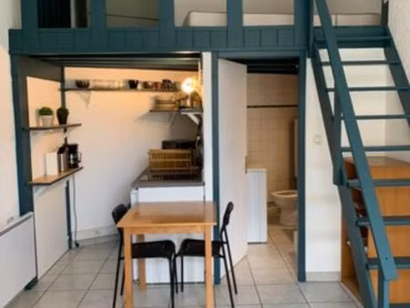 location studio meublé – 26 m² – grenoble centre