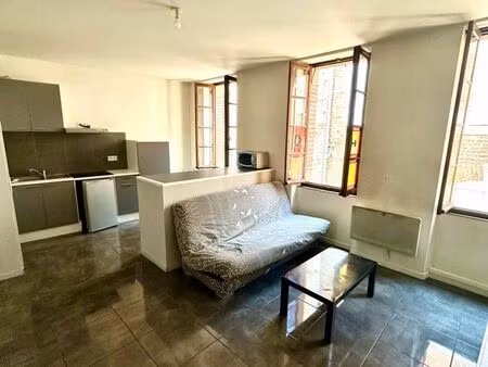 appartement studio meublé 25m2 neuf hyper centre ville albi + internet et laverie
