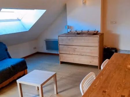 grand studio/t1 meublé