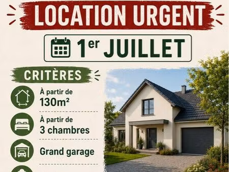 recherche location maison