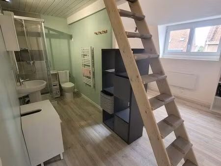 chambre indépendante étudiant 24m² – sdb-wc privatifs - loos (proche chr-chu) - idéale étu