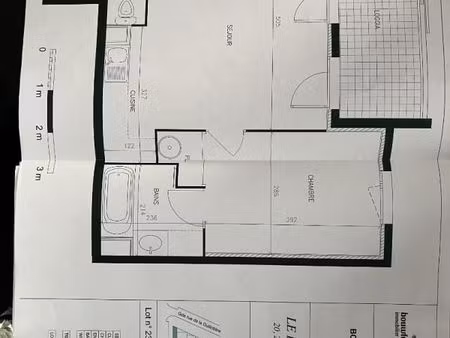 appartement 2 pièces 45 m²