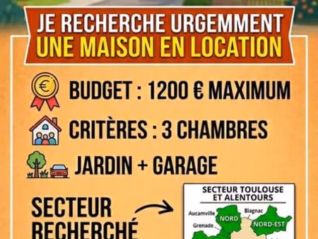 recherche maison location
