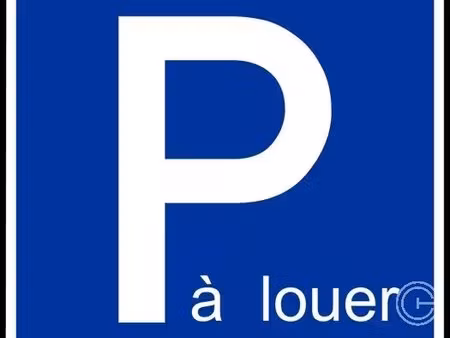 parking a louer - 29-31 rue de france