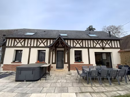 longere normande en campagne proche d'evreux