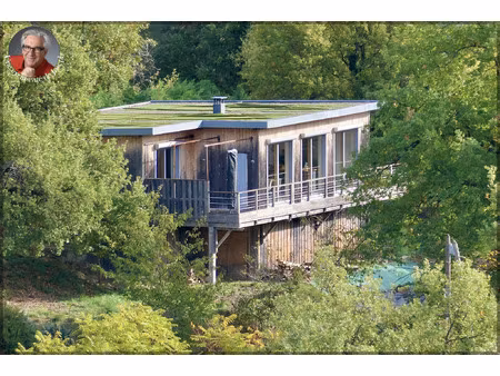 saint etienne de serres  maison bioclimatique 97 m2  3 chamb