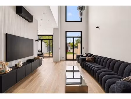 nanterre - plateau mont-valérien - maison contemporaine - 7 pièces - 170 m² - 100m² sous-s