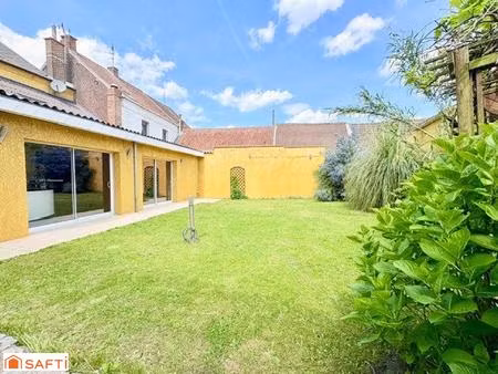 ensemble immobilier à saint-saulve – habitation & local professionnel & double garage
