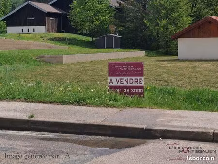 terrain 704 m² rochejean