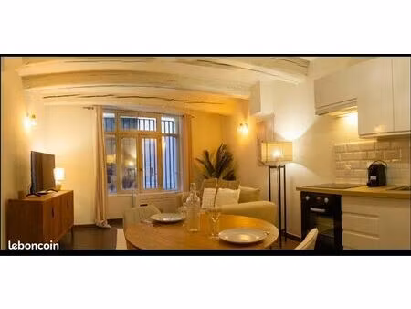 avignon centre  appartement 30 m2 avec cour privée