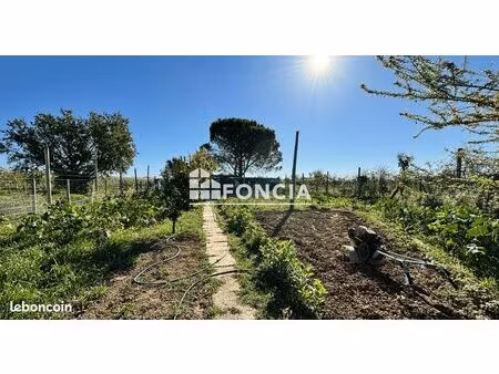 terrain de loisir - forage - cabanon - potager fruitiers