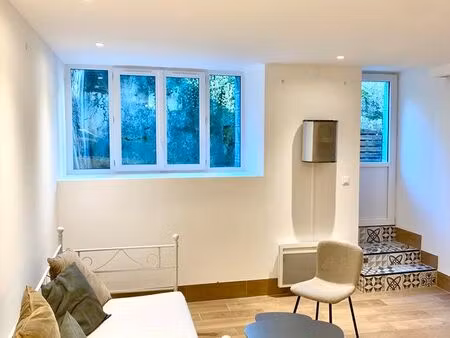 appartement meublé 2 pièces + terrasse