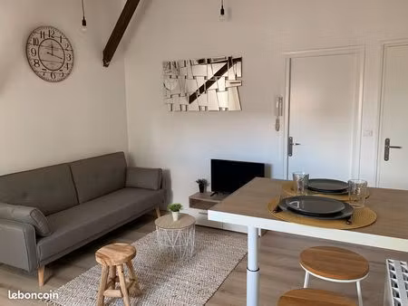 appartement t2- meublé à anzin