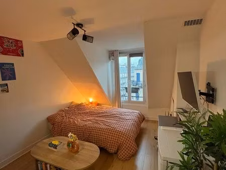 sous location studio paris 09 - juillet et aout 2026