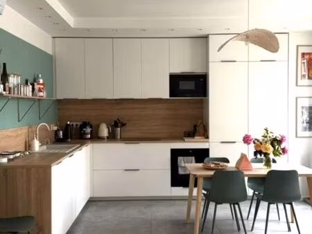 grenoble hyper centre - superbe appartement type 3 refait à neuf - immeuble de standing