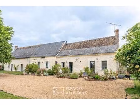 vente maison à restigné (37140) : à vendre / 292m² restigné