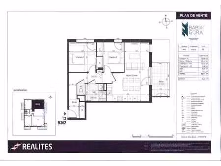 location appartement 3 pièces à rennes centre ville (35000) : à louer 3 pièces / 67m² renn