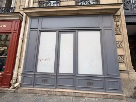 location locaux professionnels 94 m² à paris 9ème (75009)  4 348 €